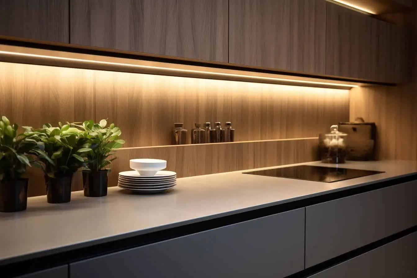 انواع چراغ زیر کابینتی مدرن