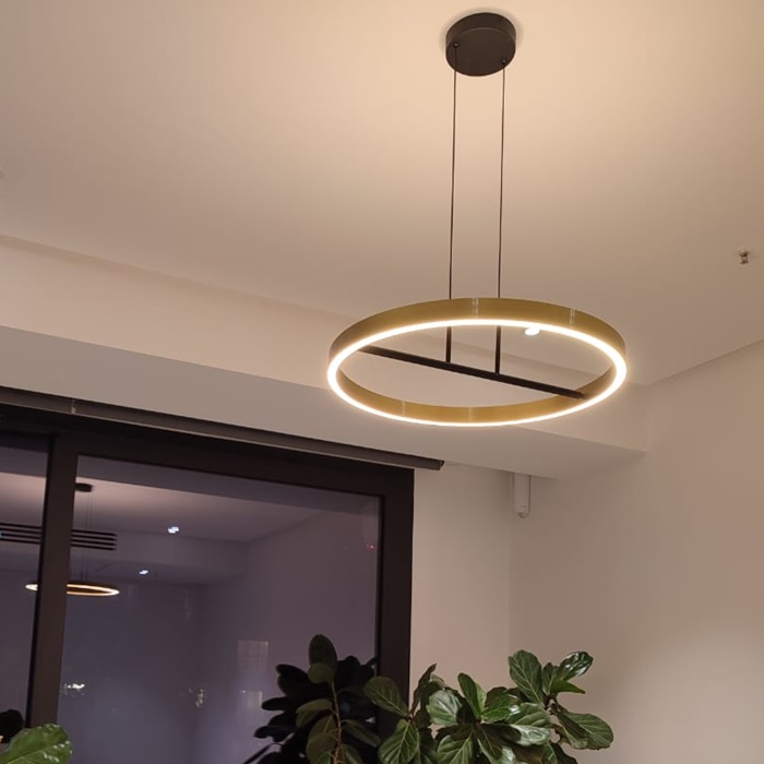 عکس چراغ آویز متحرک فلزی مدرن مدل BL-P23098