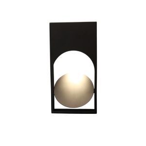 عکس شاخص چراغ دیواری مستطیلی فانتزی مدل OLS131