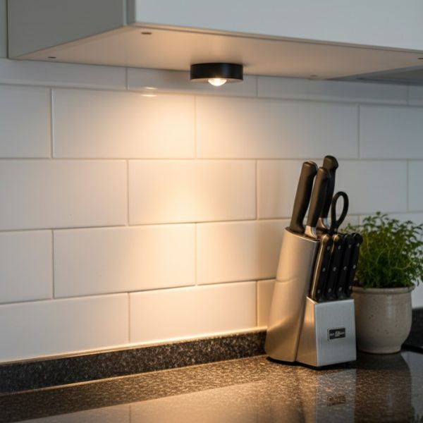عکس آشپزخانه زیرکابینتی تک لنز مگنتی